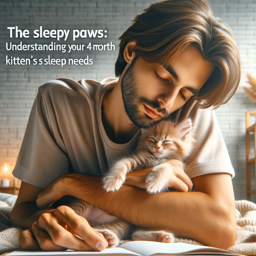 How Much Do 4 Month-Old Kittens Sleep? 2 - kittenshelterhomes.com