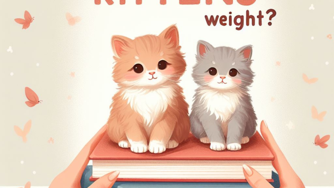How Much Do Kittens Gain Weight 1 - kittenshelterhomes.com
