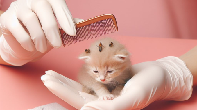 How to Get Rid of Fleas on Newborn Kittens 1 - kittenshelterhomes.com