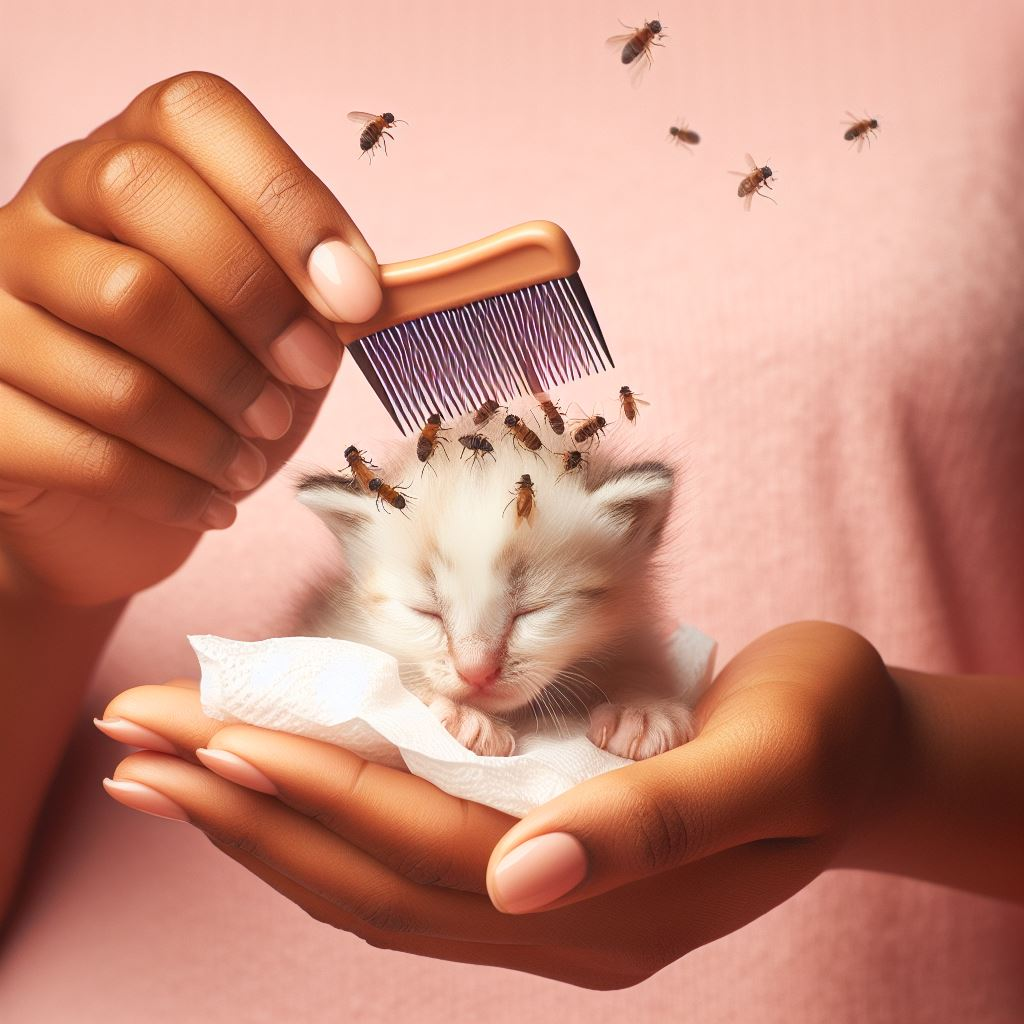 How to Get Rid of Fleas on Newborn Kittens 2 - kittenshelterhomes.com