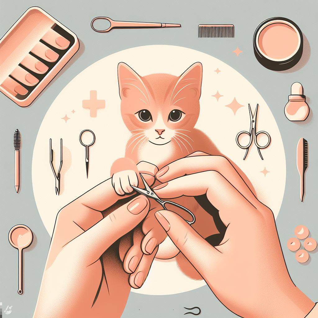 How to Trim a Kittens Nails? 2 - kittenshelterhomes.com