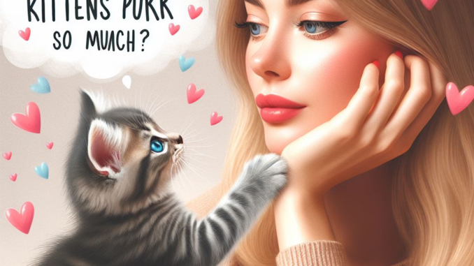Why Do Kittens Purr So Much?  1 - kittenshelterhomes.com
